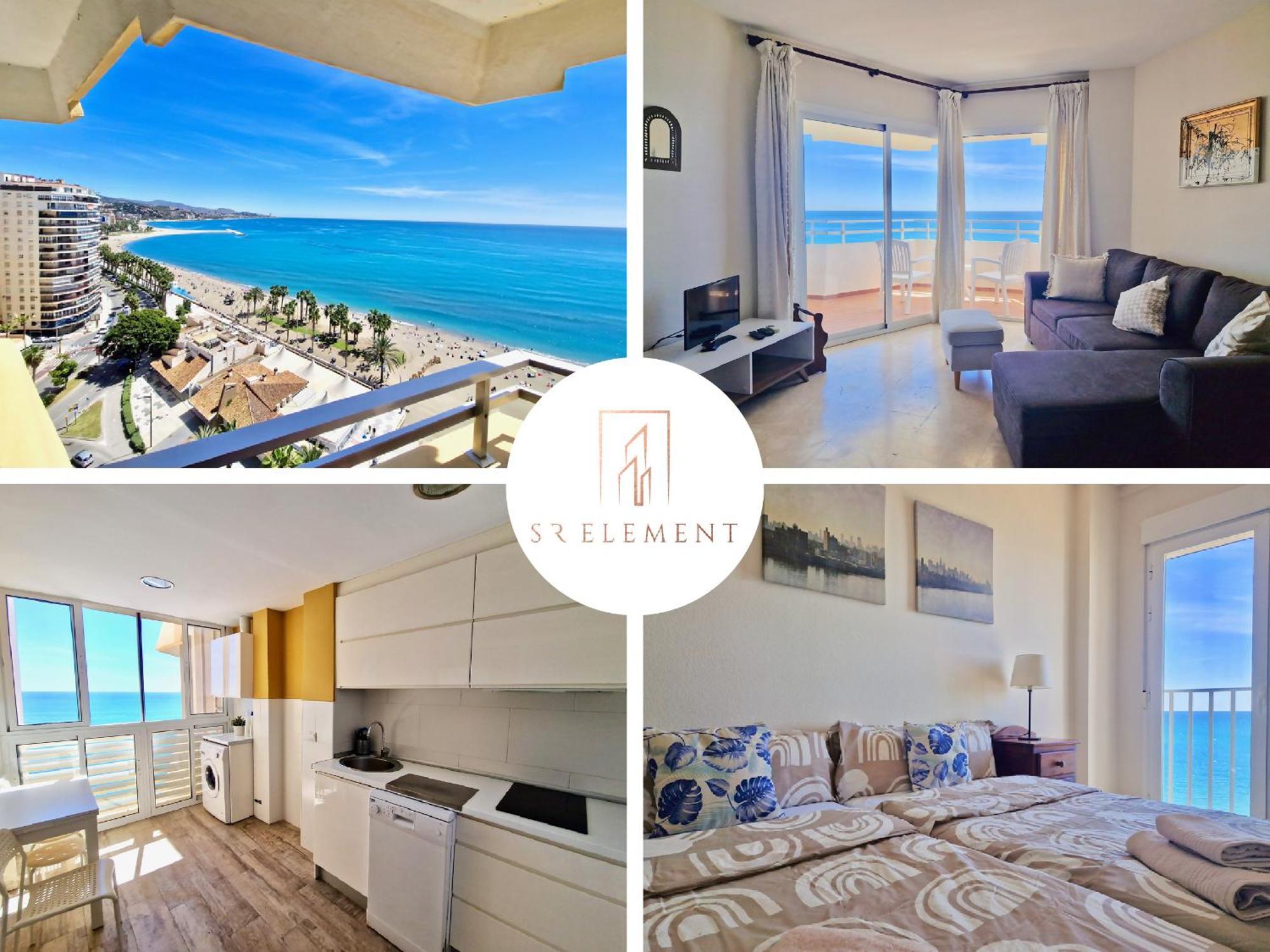 Sr Malagueta Beach Front Wonderful Sea View مالقة المظهر الخارجي الصورة