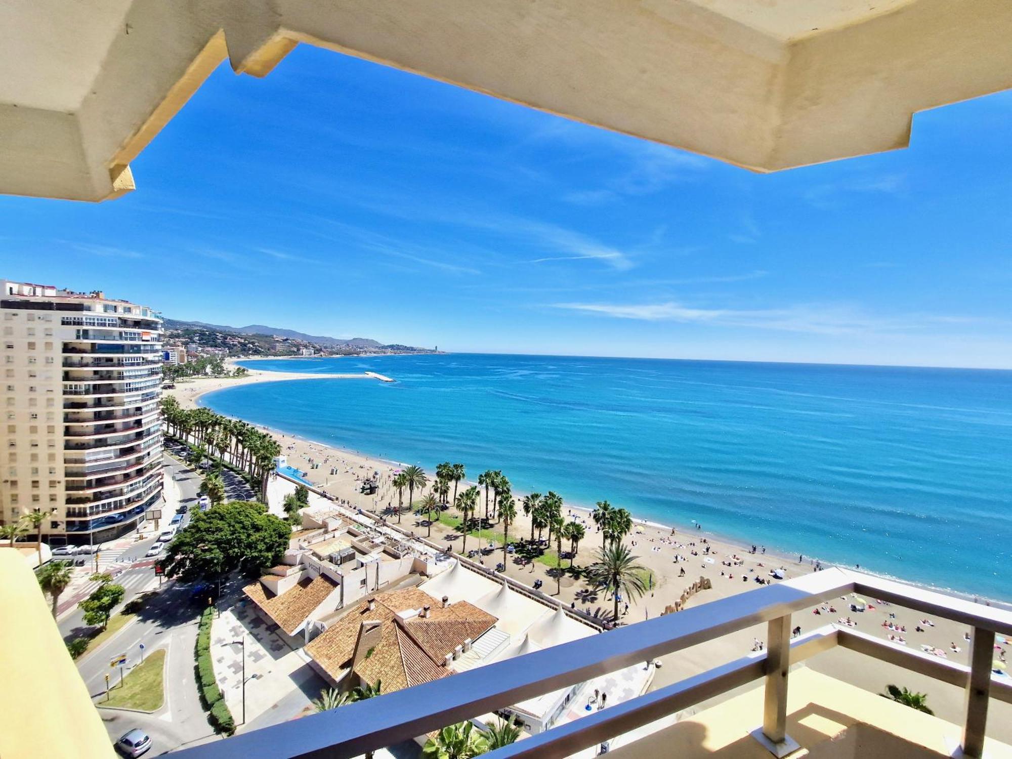 Sr Malagueta Beach Front Wonderful Sea View مالقة المظهر الخارجي الصورة