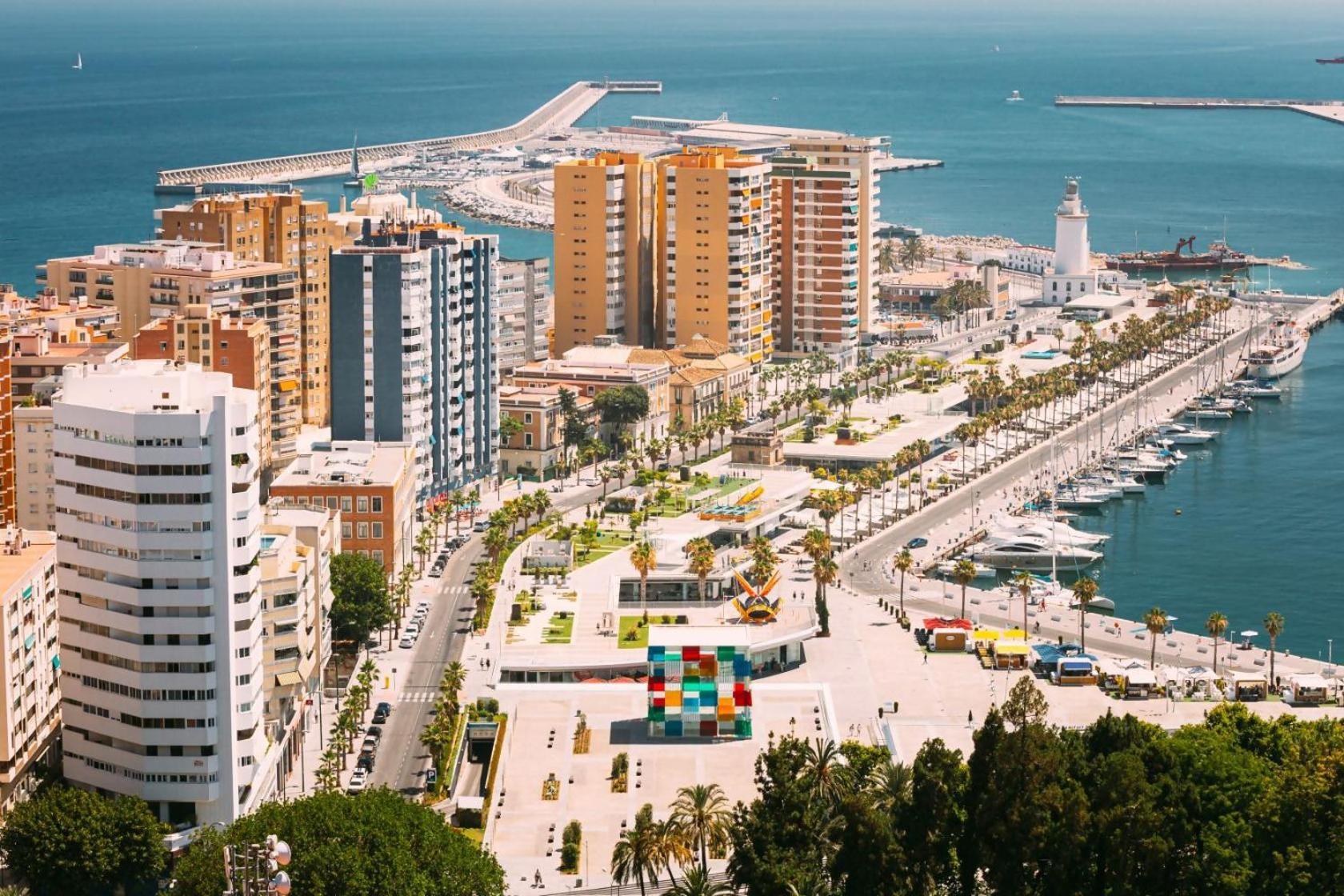 Sr Malagueta Beach Front Wonderful Sea View مالقة المظهر الخارجي الصورة